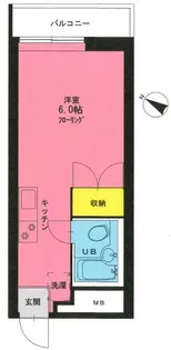 アネックス田園【2階】の間取り