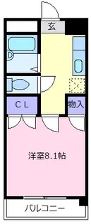 HIYORI-1【4階】の間取り