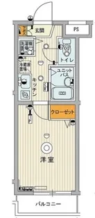 スカイコート中村橋第3【2階】の間取り