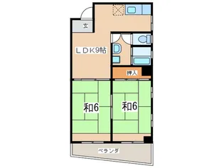 東亜ビル【10階】の間取り