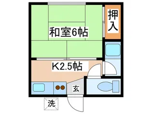 クリ-ンハイツ【1階】の間取り