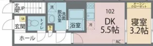 カインドネス小田急相模原7【1階】の間取り