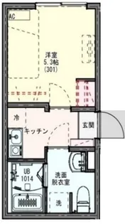 KLEIS新江古田【3階】の間取り