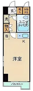 ノバ浅草【10階】の間取り