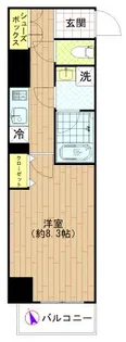 アリーチェ中野野方【2階】の間取り