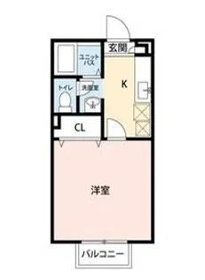 アドバンテイジ松戸1【1階】の間取り