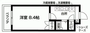ジェイズ池の上【2階】の間取り