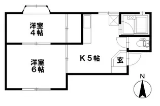 ドミール・JE【1階】の間取り