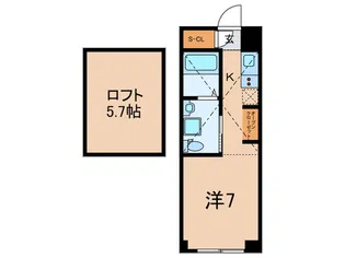 ノヴァーレ祐天寺【3階】の間取り