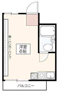 アドニスハイツ【1階】の間取り