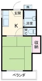 岩田コーポ【2階】の間取り