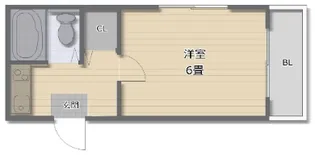 ハイムパルナイン【1階】の間取り