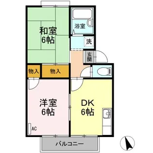 アーバンツインピア2棟の間取り