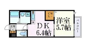 Buena casa 西千葉【2階】の間取り