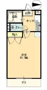 グランドゥール【3階】の間取り