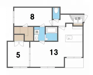 COMSAP新札幌 II【3階】の間取り