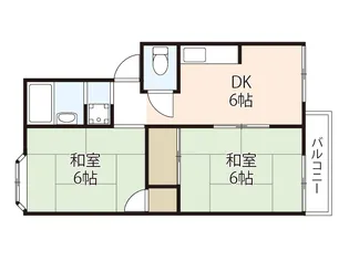 メゾン井口台【2階】の間取り