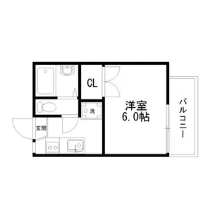 上田ハイツ【1階】の間取り