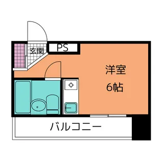 チサンマンション両替町【5階】の間取り