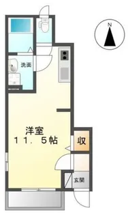 Saint Clair(サン クレール)【1階】の間取り