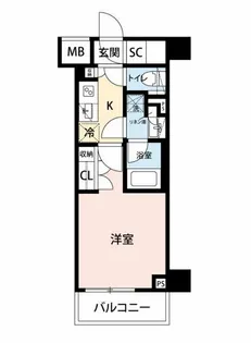 プレディアコート西葛西【3階】の間取り