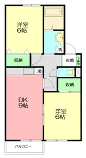 コスモエステート【1階】の間取り