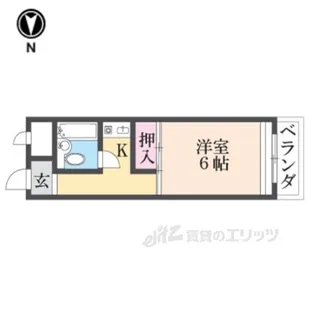 ヴィラたかまつ【3階】の間取り