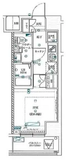 SQUARE CITY KAWASAKI【1階】の間取り