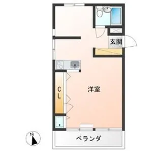 サマリヤマンション 702号室【7階】の間取り