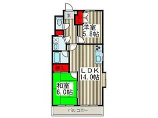 ロイヤルメゾンIII【2階】の間取り