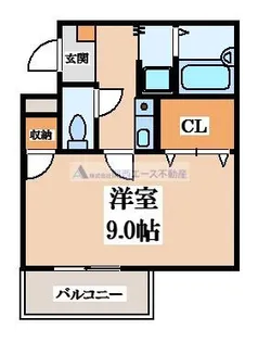ベルク南野【3階】の間取り