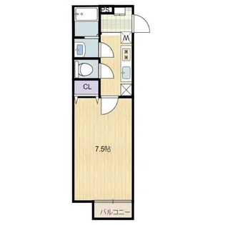 レイールプラス【2階】の間取り