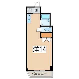 こがい日新ハイム【2階】の間取り
