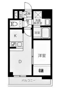 東京都台東区浅草橋2【マンション】の間取り
