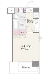 アグリパーク深川【9階】の間取り