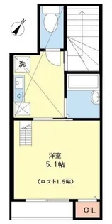 メーヴェ新大久保【2階】の間取り