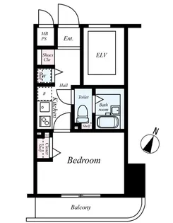 Le’a横濱中央【2階】の間取り