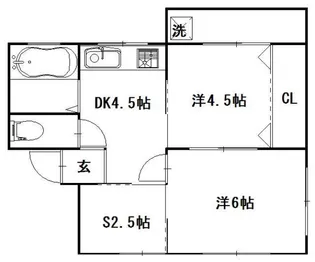 セリーヌA館【3階】の間取り