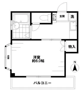 コーポコグレ【2階】の間取り
