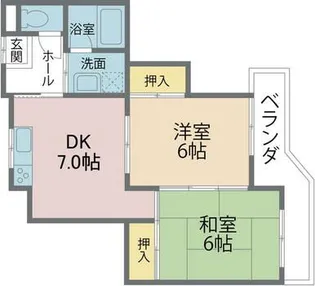 マスターズエル北島17【4階】の間取り