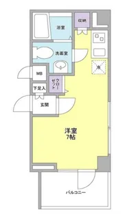 東京都千代田区東神田2【マンション】の間取り