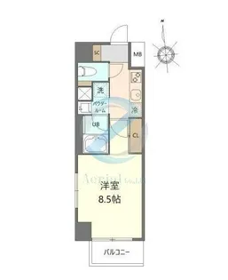 東京都江戸川区西葛西7【マンション】の間取り