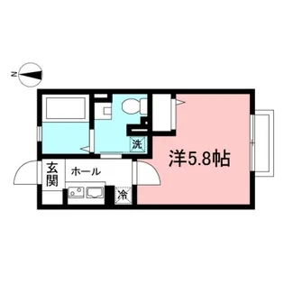 東京都世田谷区新町2【アパート】の間取り