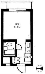 ルーブル池上【2階】の間取り