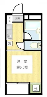 目黒壱番館【2階】の間取り