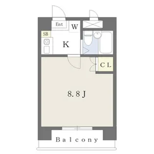 SEASONCOURT TAKAMICHICHO【4階】の間取り