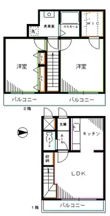 サンパレス【6階】の間取り