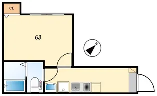 casa felice 雑色【1階】の間取り