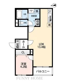東京都杉並区上高井戸1【マンション】の間取り