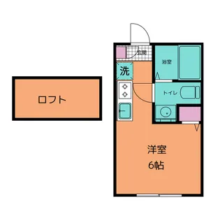 ラフィーネ三ッ沢南町【2階】の間取り